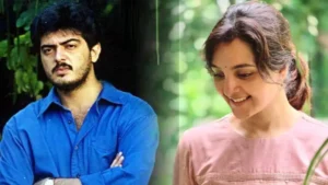 Ajith and Manju variar